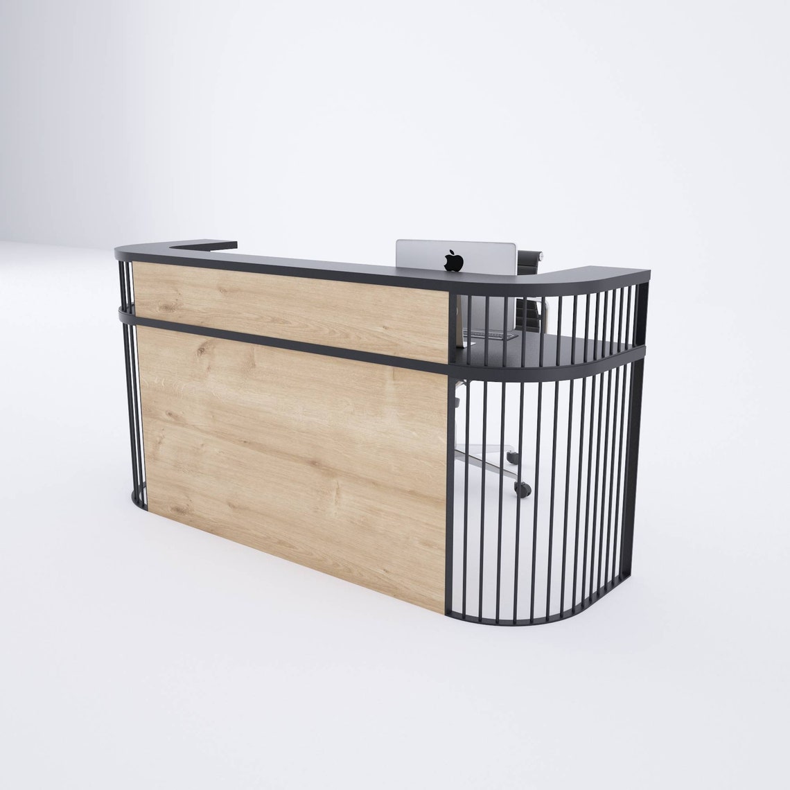 Reception Desk Model 10 Office Furniture Custom Reception Etsy