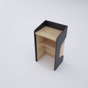 Lectern model 2, Podium, Pulpit, Stand Desk, Speaker Podium, Speaker Lectern, Teacher's Lectern, Office Lectern, Speaker Stand image 10