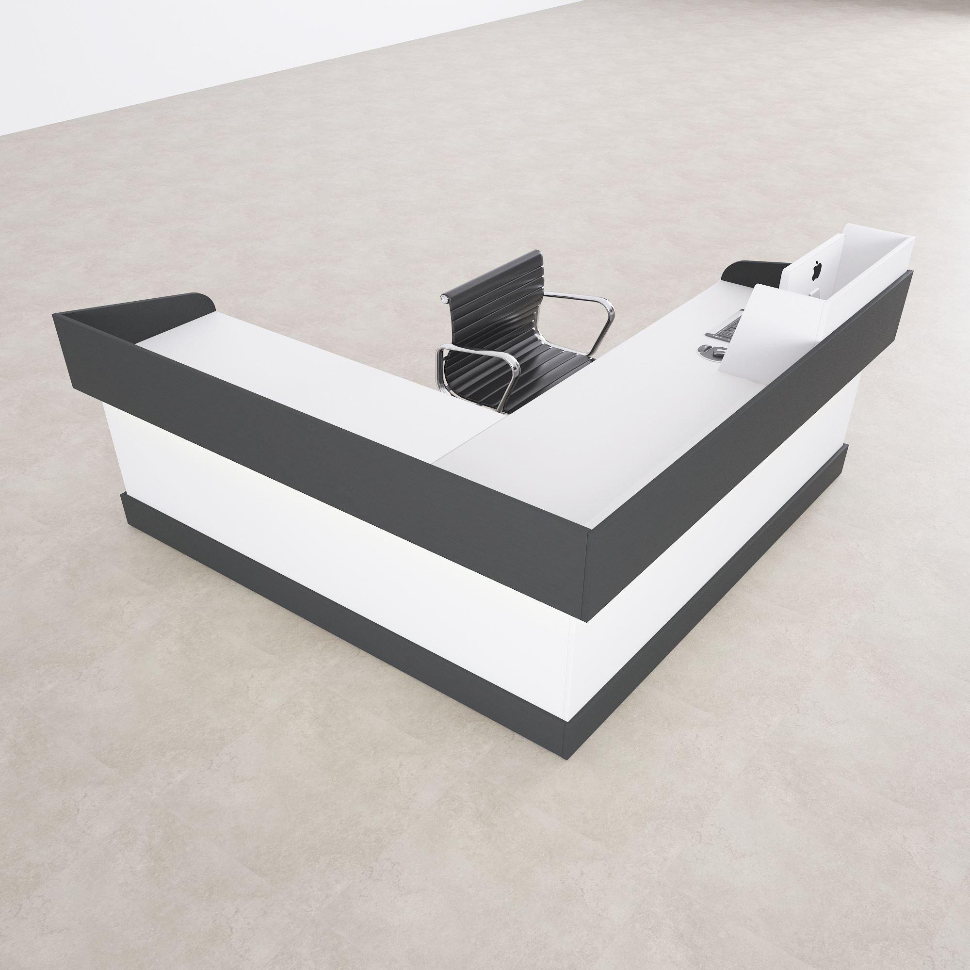 Reception Desk Model 1 Mutli Color Options Reception Desk L - Etsy