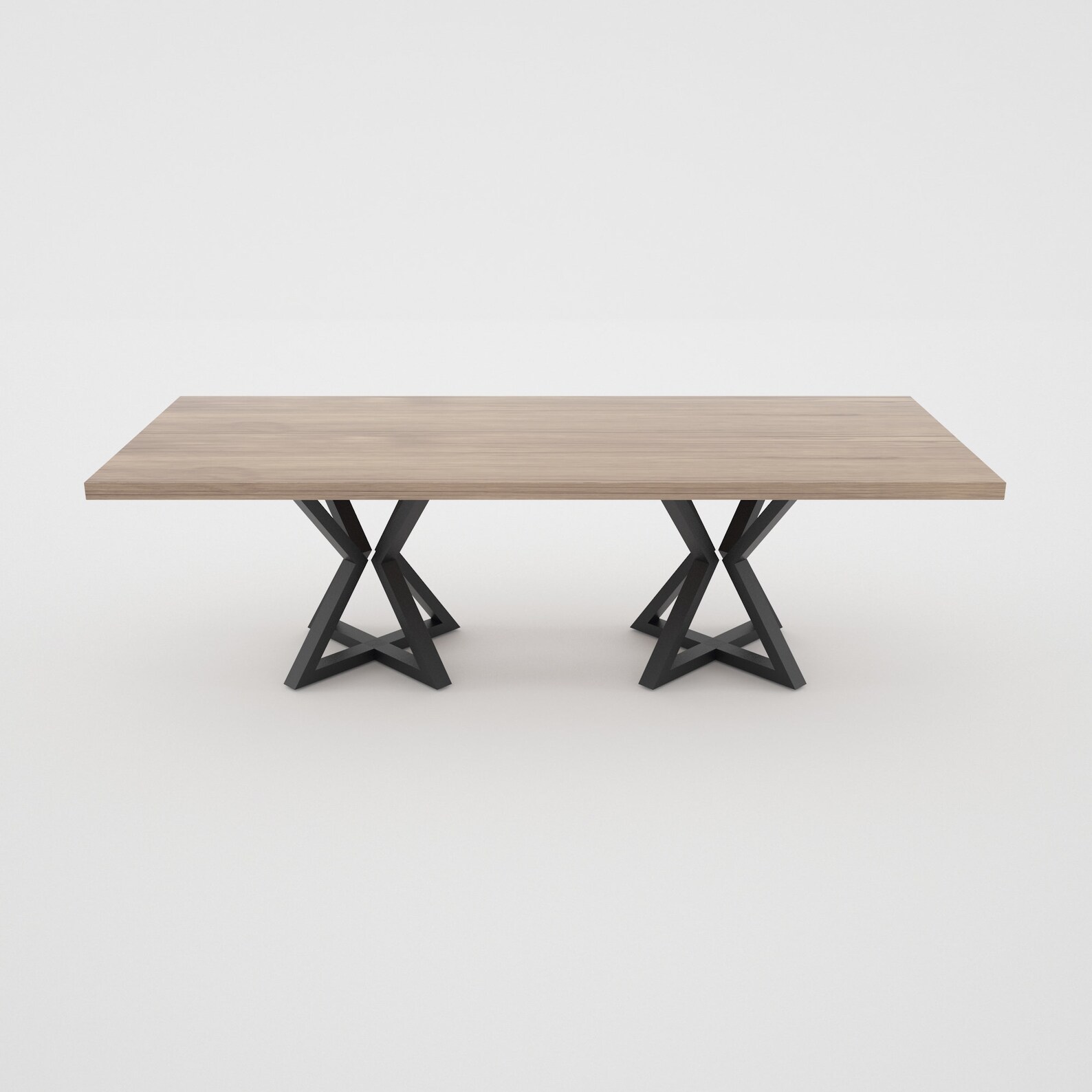 Esstischbeine für Glas rund und quadratisch 28 Metall | Etsy