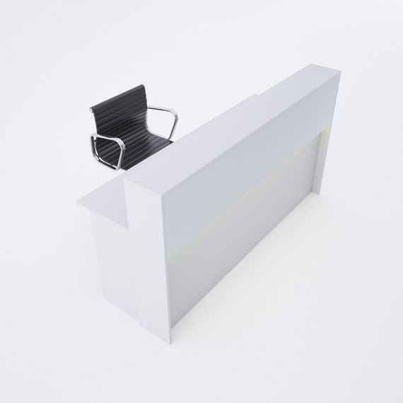 Reception Desk Model 8 White Reception Desk Custom Reception