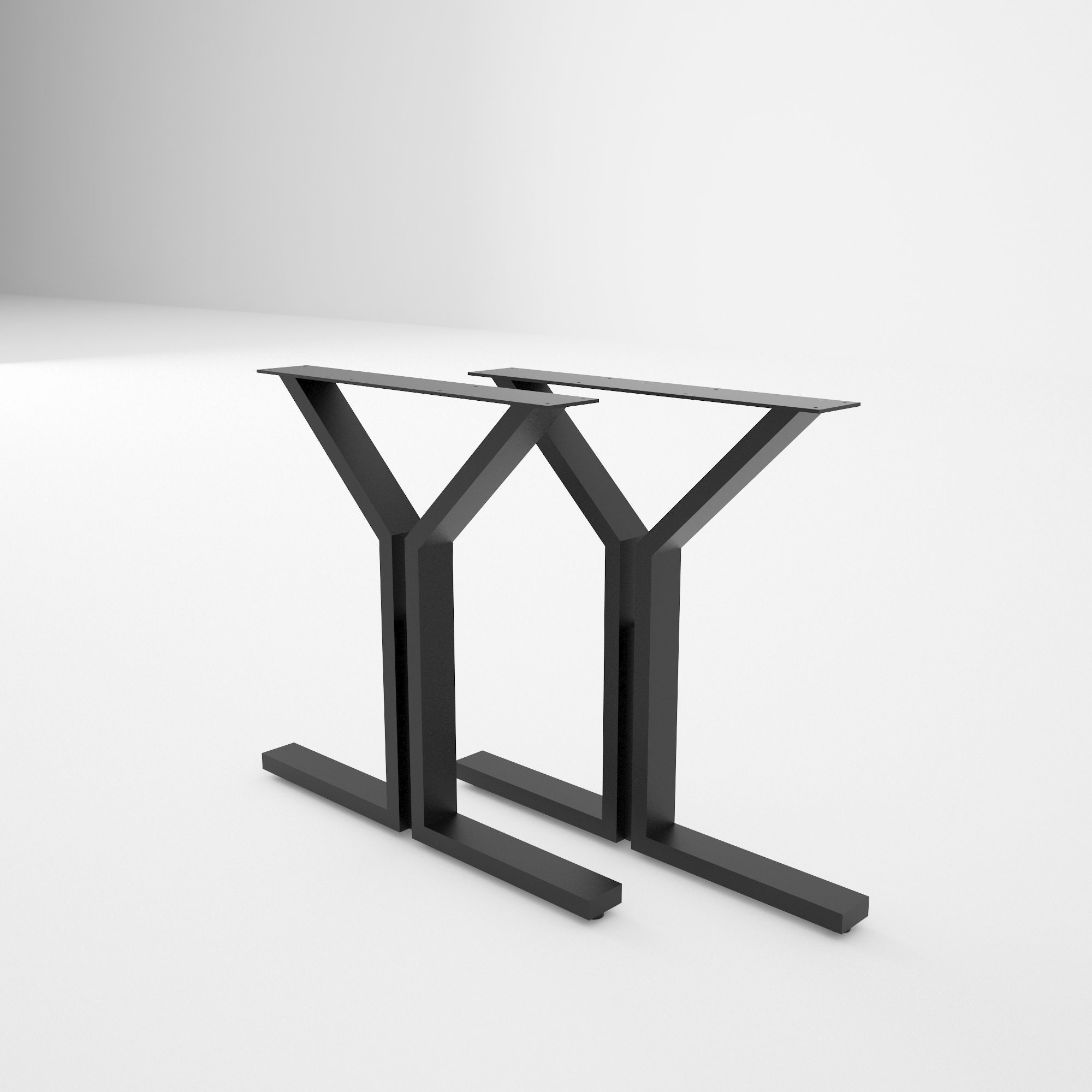 Esstischbeine aus Metall Industrielle Tischbeine Moderner | Etsy