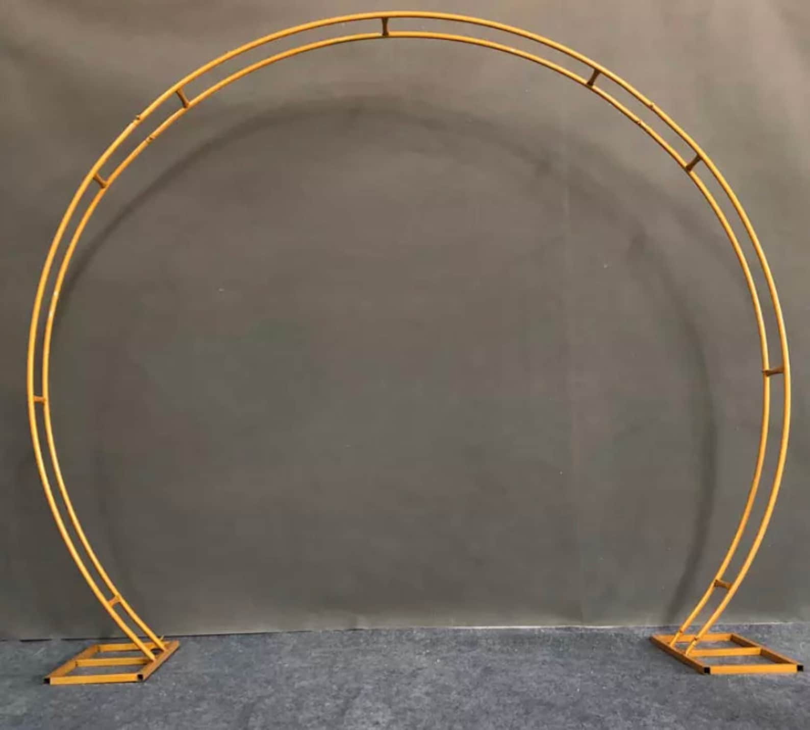 Round wedding/party arch circle arch for decorations double Etsy