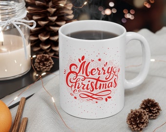 Merry Christmas Coffee Mug | Merry Christmas Mug | Christmas Coffee Mug | Christmas Mug | Holiday Coffee Mug | Holiday Mug