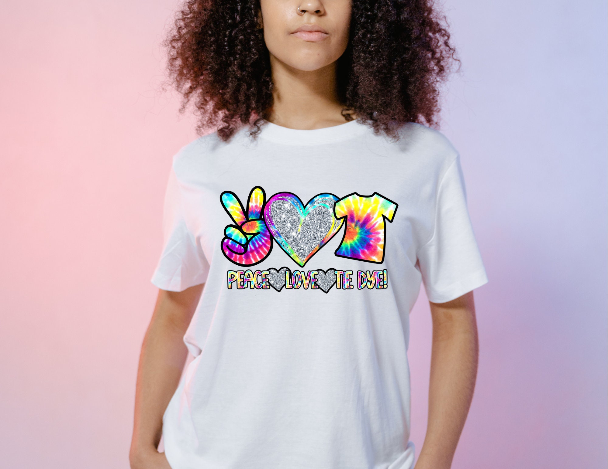 Peace Love Tie Dye PNG File | Peace Love | Instant Download | Digital ...