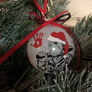 Jason Voorhees Friday the 13th Christmas ornament