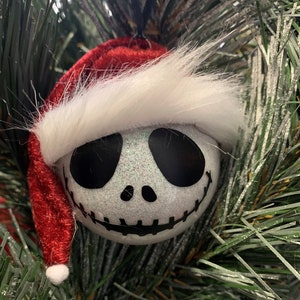 Santa Jack Skellington ornament