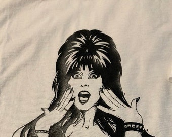 Scream Queen Elvira inspired T-shirt