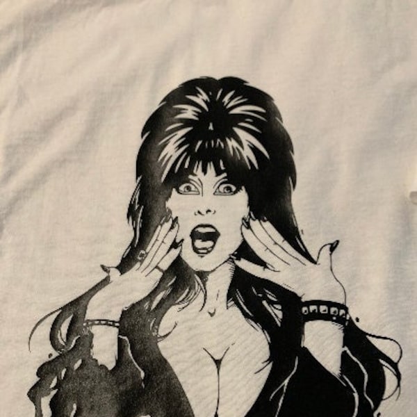 Scream Queen Elvira inspired T-shirt