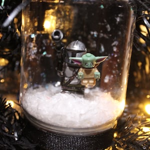 Mandalorian and the Child Mini Figure ornament