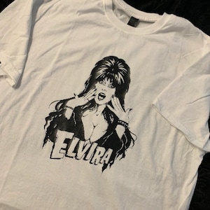 Scream Queen Elvira inspired T-shirt