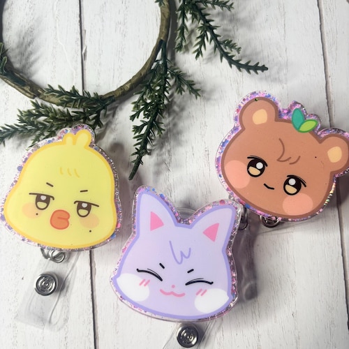 Badge Reel | Nurse Badge Reel | Teacher Badge Reel | Kpop Badge Reel | Kpop Gifts | Kpop Groups | AtinyBadge Reel | Nurses Gifts |