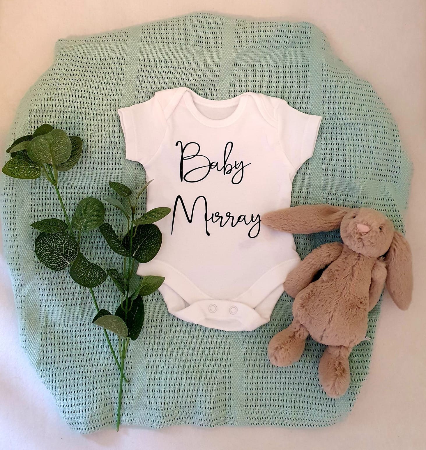 Baby Announcement Vest Etsy