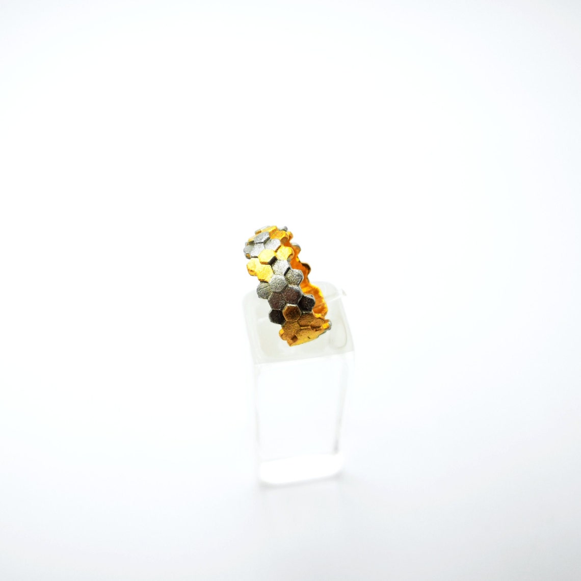 Hexagon Path Ring - Etsy