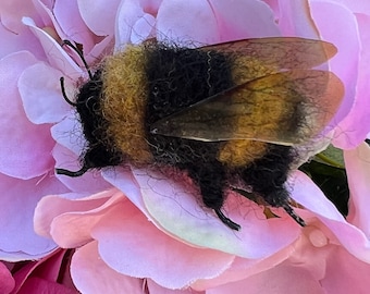 Hand Felted Bumble Bee