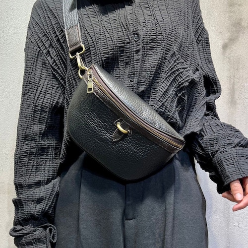 Black Leather Sling Backpack for Women Large Crossbody Sling - Etsy