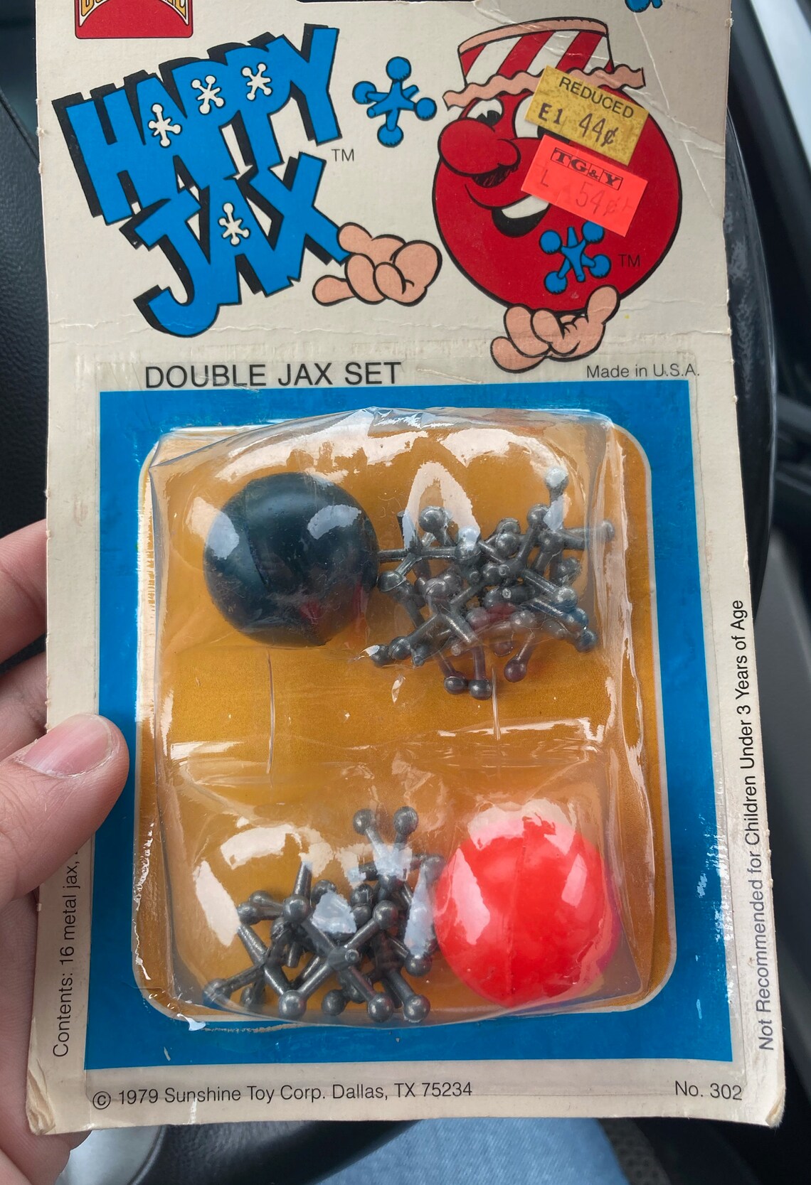 Rare vintage metal Jacks and ball game/ Happy Jax double jacks Etsy