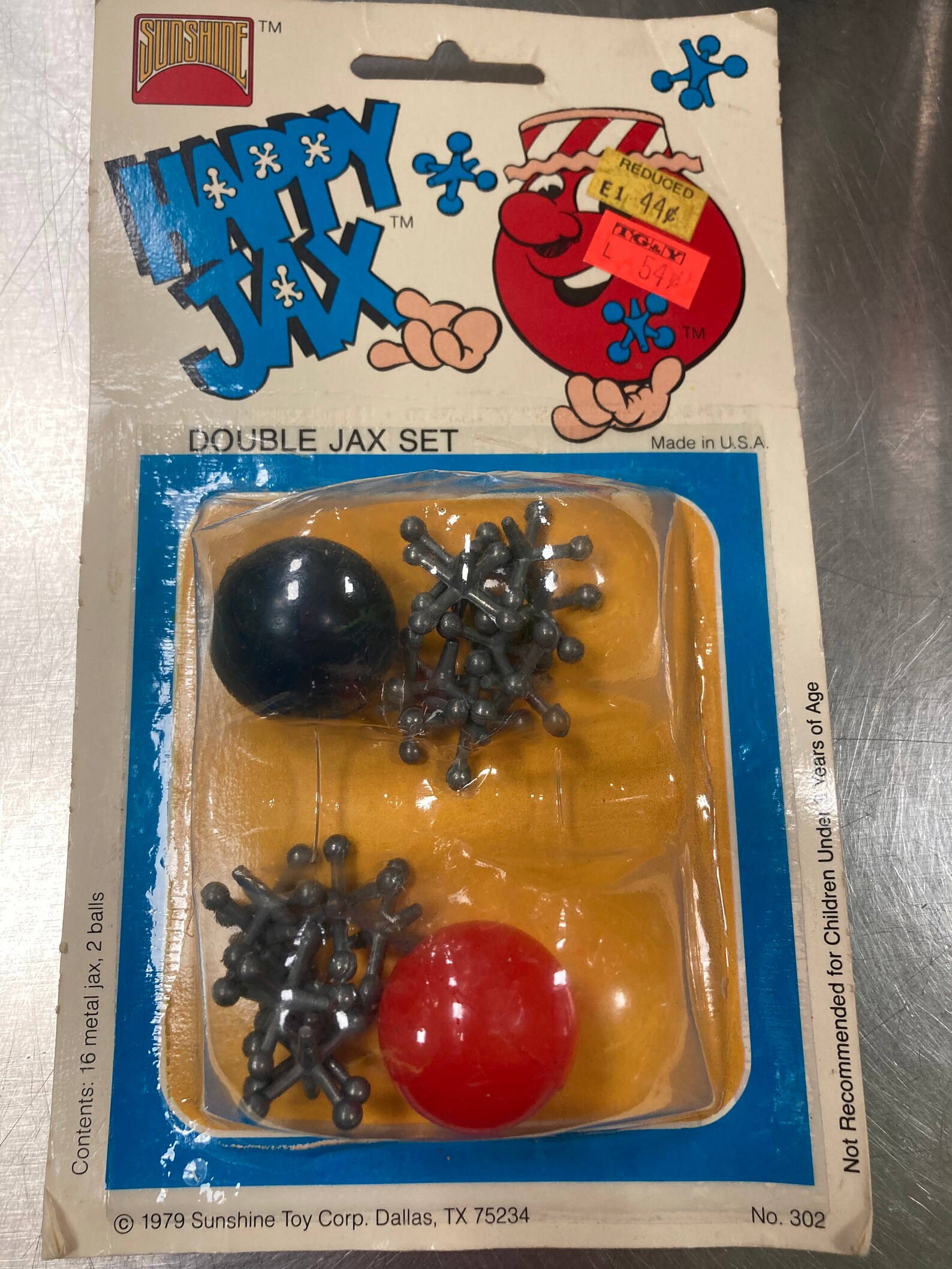 Rare vintage metal Jacks and ball game/ Happy Jax double jacks Etsy