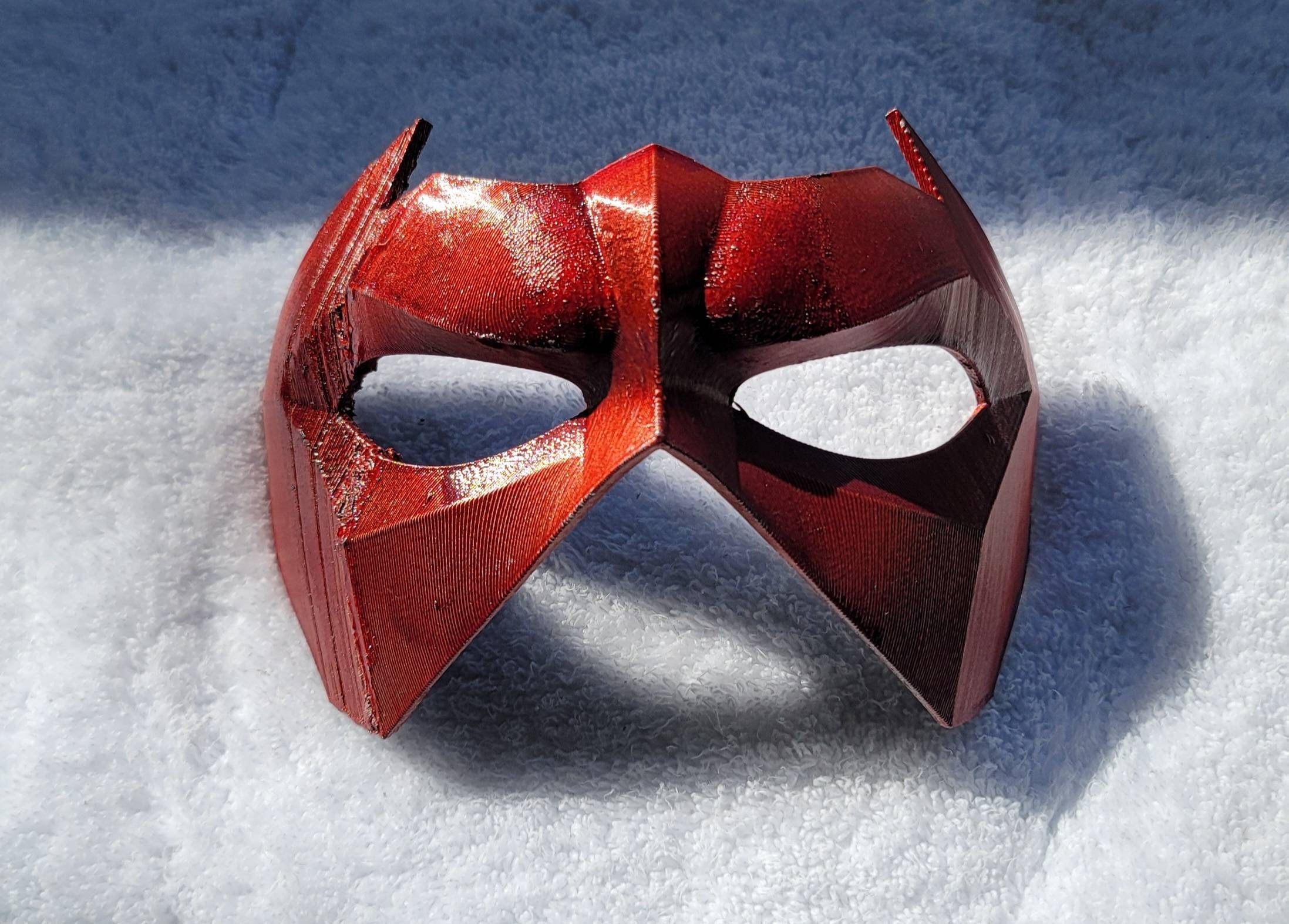 Jason todd Robin eye mask Red Hood Etsy
