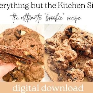 Everything but the Kitchen Sink Brookie Recipe | The Ultimate Brookie Recipe | Digital Download Recipe