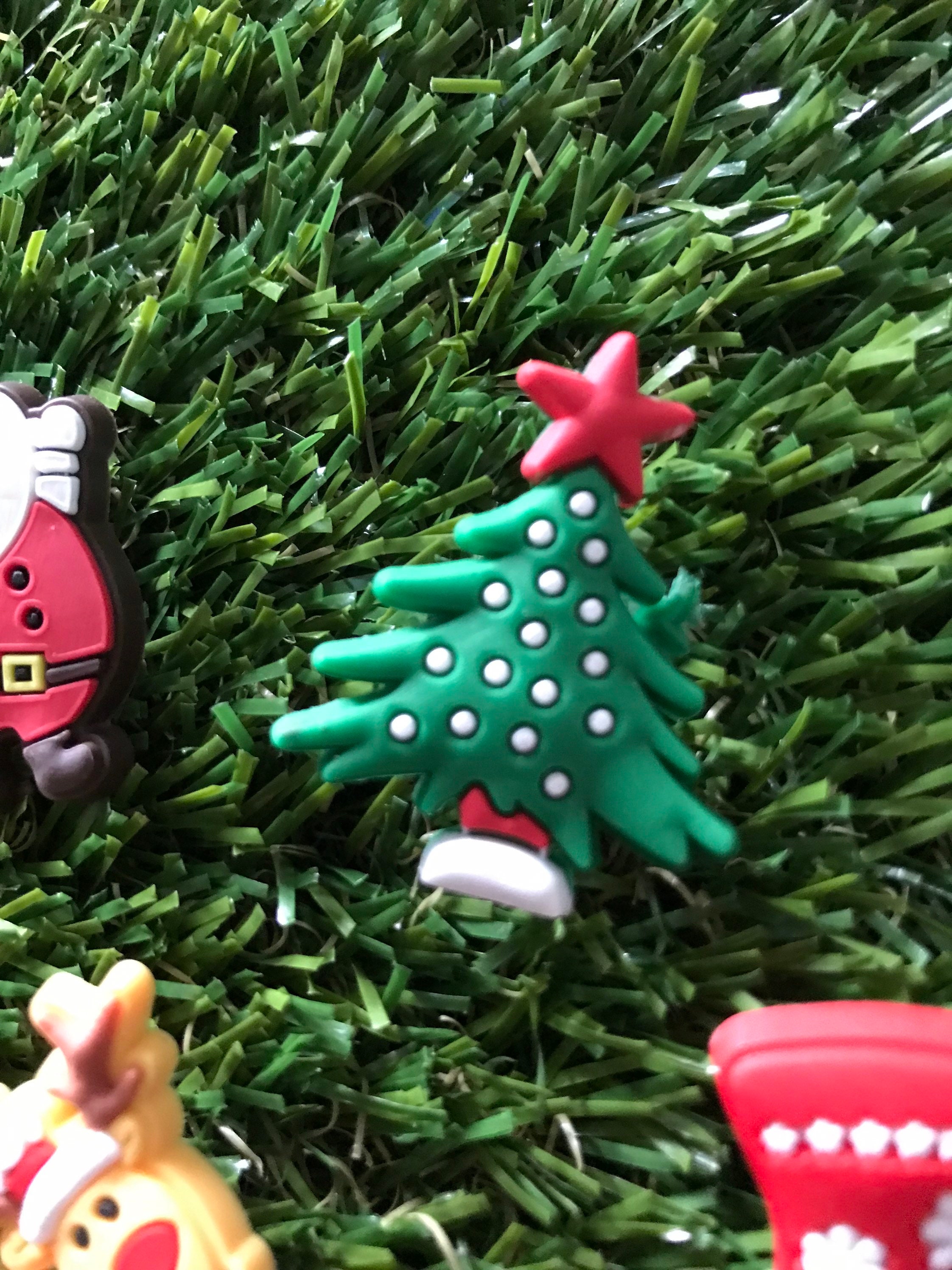 Christmas Themed Shoe Charms for Crocs Christmas Charm Set Etsy