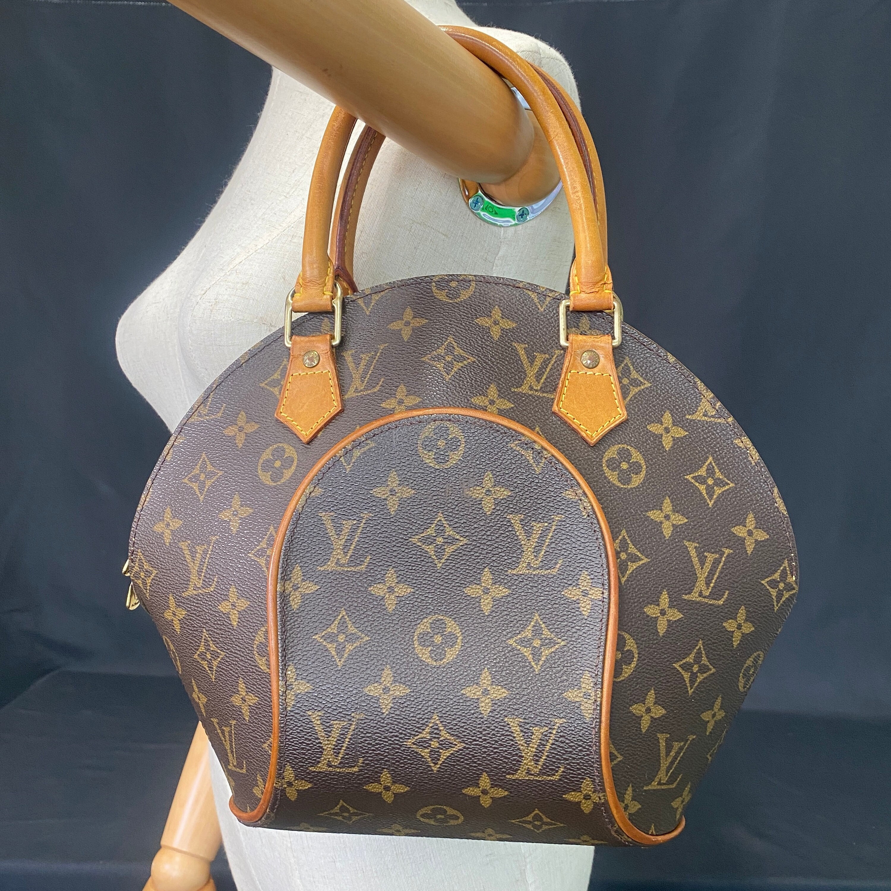 Dark Brown & Golden Honey Strap 1 Wide Adjustable Shoulder to Crossbody  Length for LV Monogram, Damier Ebene, Etc 