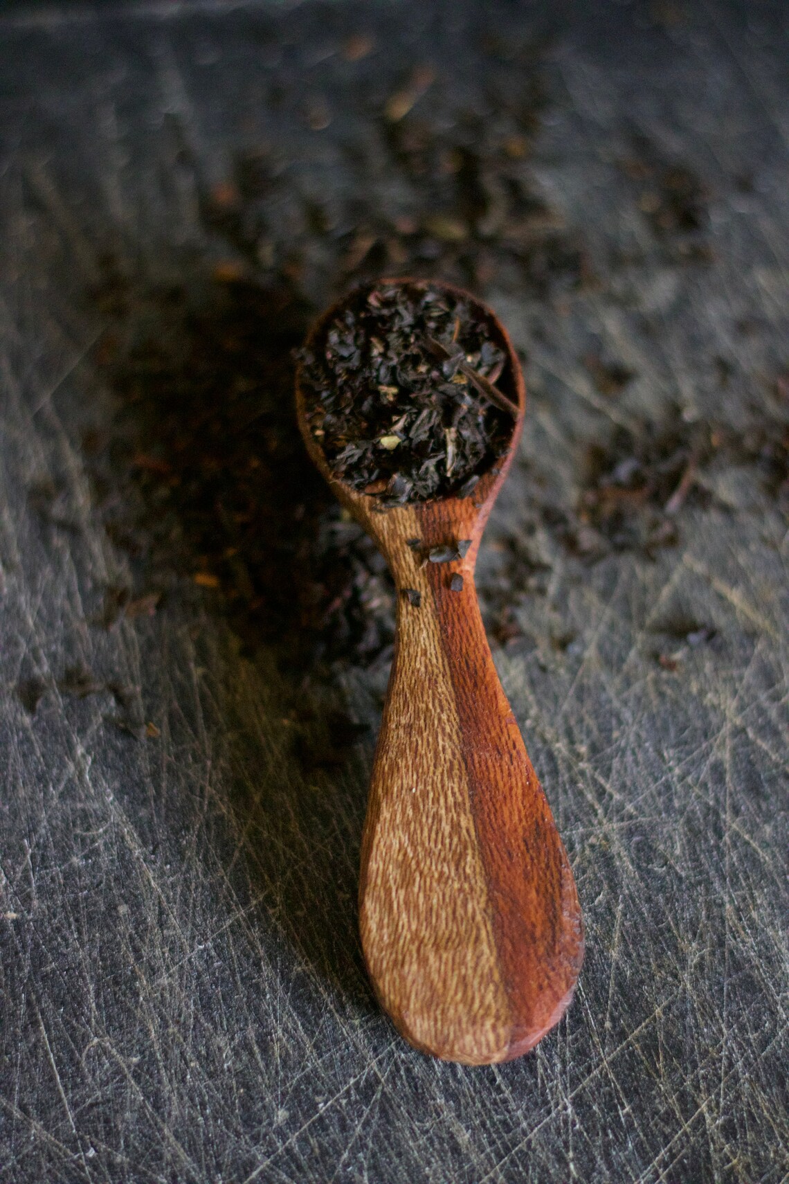 Loose leaf tea scoop handcarved Etsy