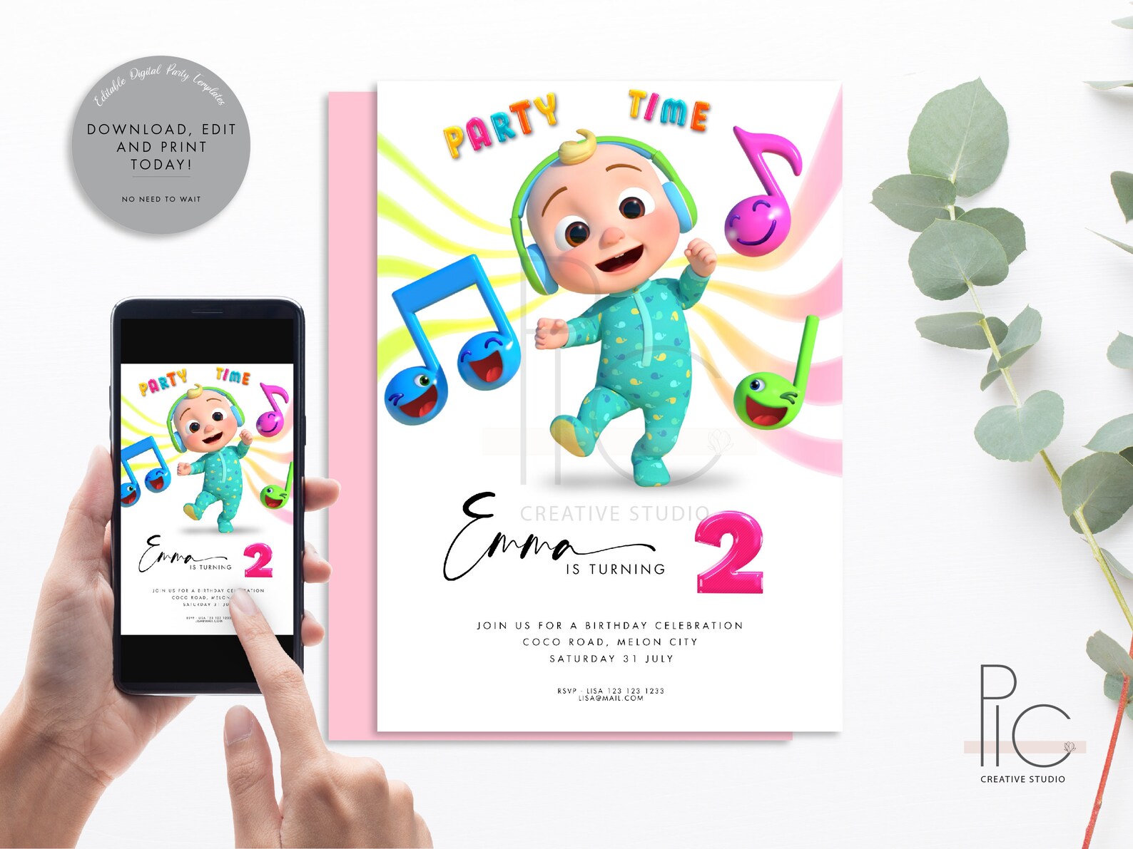 Invitation Birthday Invitation Etsy