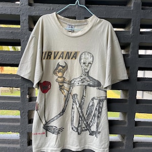 Nirvana 1993 vintage shirt - Etsy 日本