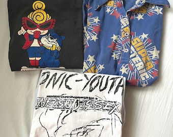 Vintage Sonic Youth Starpower Shirt Size L RL03 - Etsy
