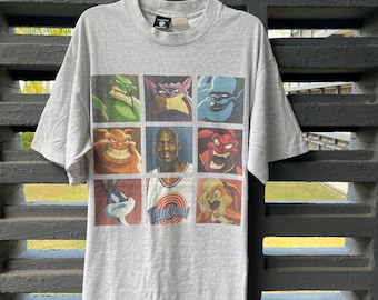 Vintage Warner Bros space jam 1996 Michel Jordan t-shirt