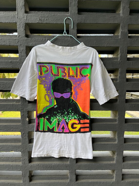 Public Image Ltd　Tシャツ　古着　ヴィンテージ　90s Vintage 90s Public Image Clothing Shirt Size XL Vintage Surf