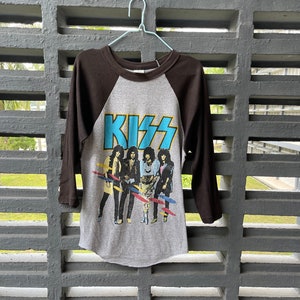 ヴィンテージ KISS シャツ Alive コンサートツアー 90年代 バンドT