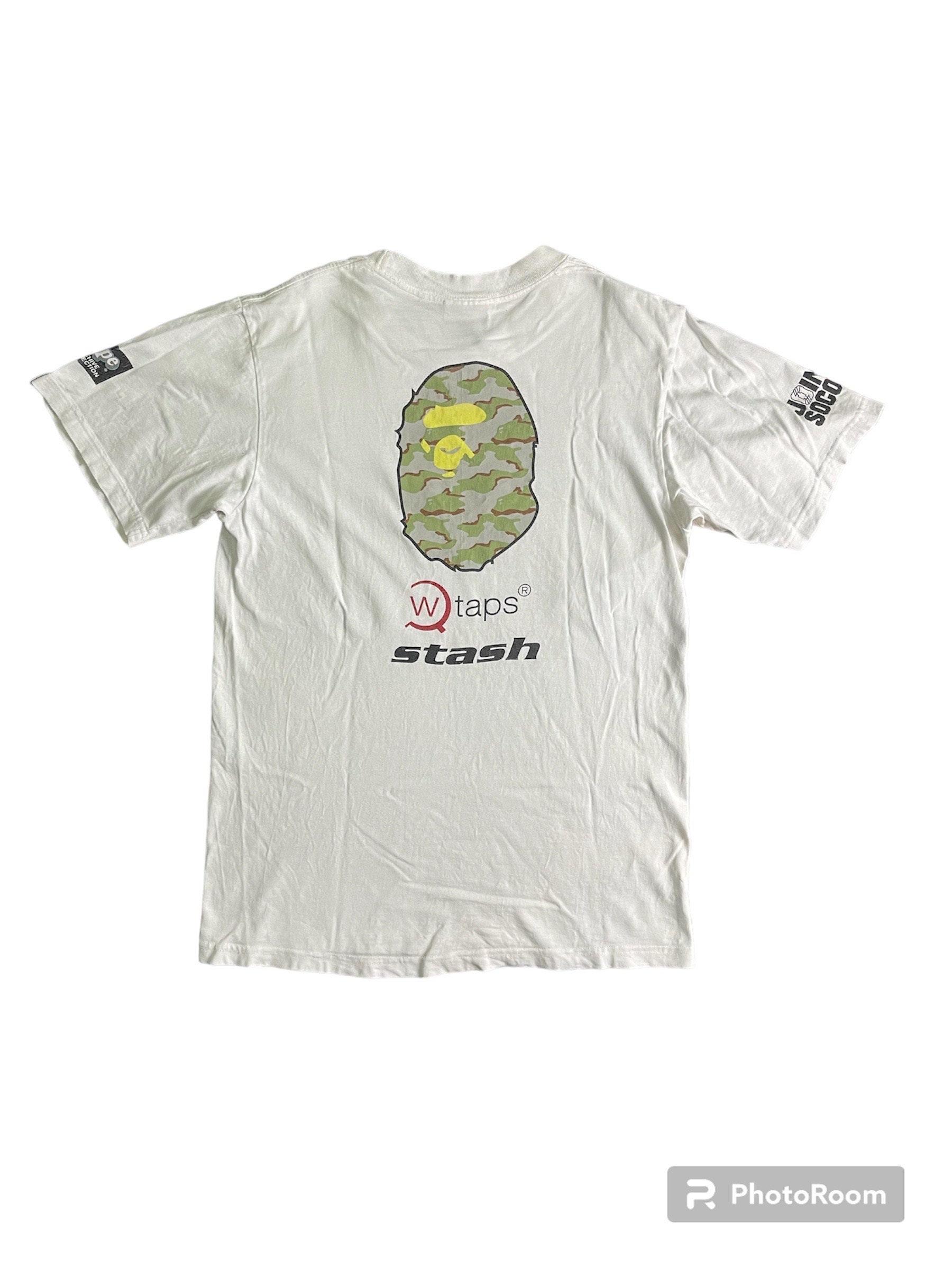 Vintage Bathing Ape X Wtaps T-shirt - Etsy Vintage Bathing Ape X Wtaps T-shirt - Etsy