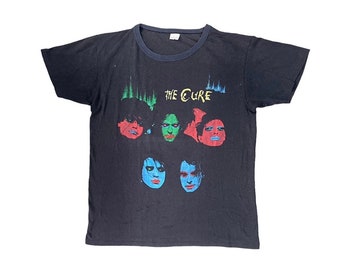 Vintage The Cure 80s punk Gothic t-shirt