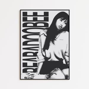 beabadoobee-Inspired Xerox Digital Poster | Alt Pop Music Print, Teen Bedroom Art Decor, College Dorm Wall Decor, Printable Download