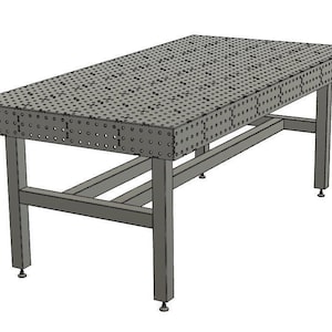4x8 Fab block table