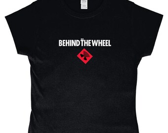 Depeche mode Ladies t-shirt behind the wheel vintage design