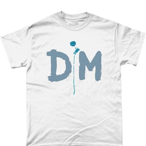 depeche mode logo 1990 premium cotton t-shirt