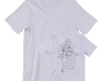 Flower girl unisex t-shirt lavender