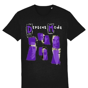 Depeche mode front and back design sofad t-shirt