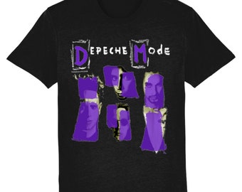 Depeche mode front and back design sofad t-shirt