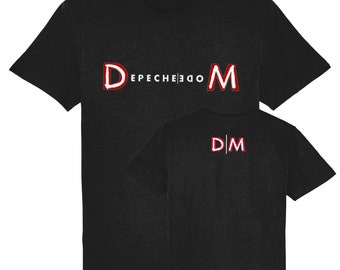 Camiseta memento mori con diseño delantero y trasero de Depeche mode 2023