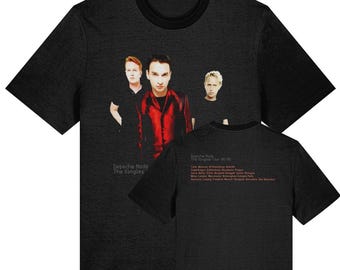 Depeche Mode 81-85 the Singles Promo Vintage Design Unisex T-shirt 