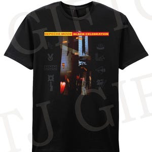 Depeche Mode Black Celebration T Shirt - Etsy