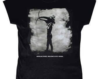 Depeche mode Ladies t-shirt Walking in my shoes