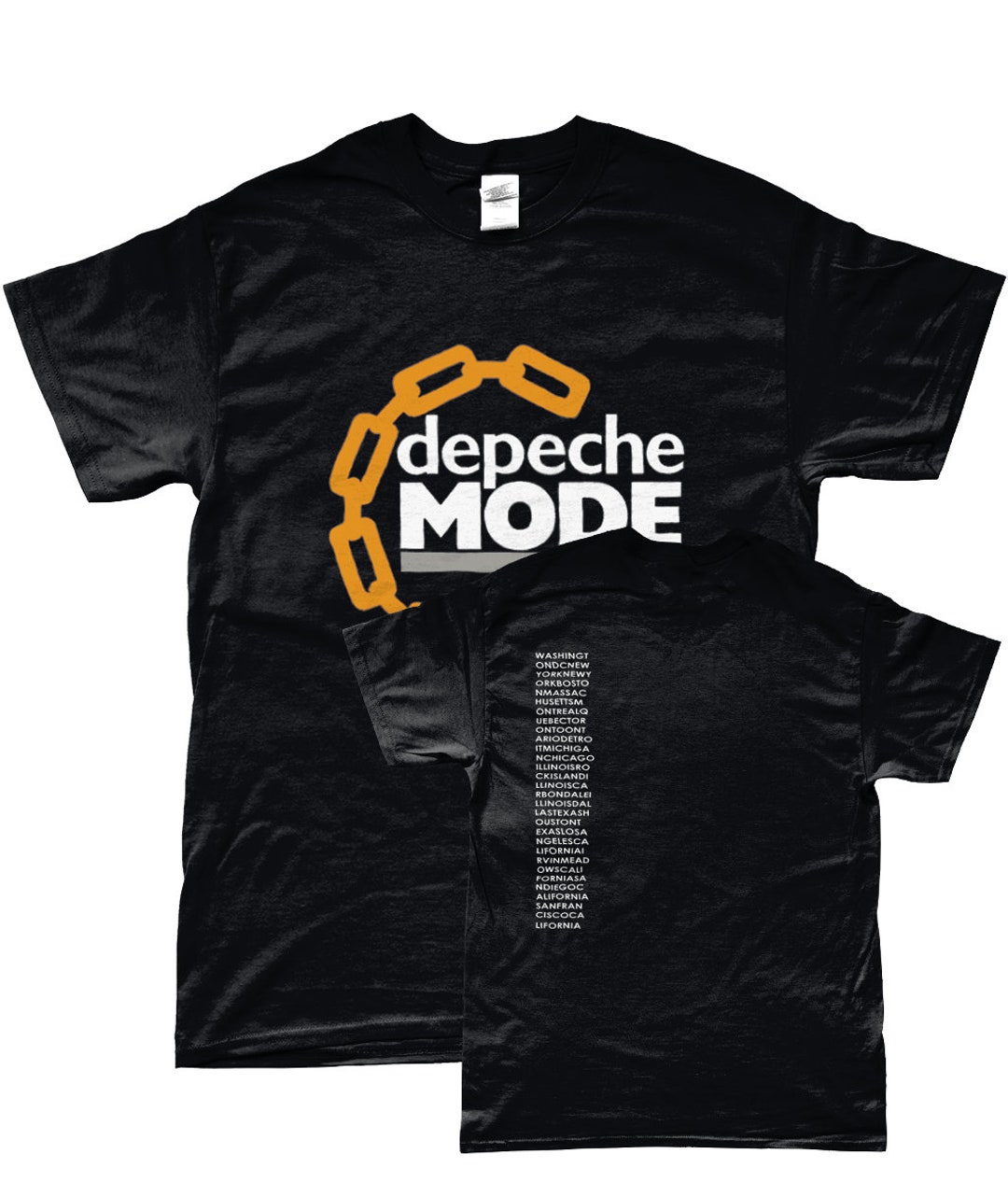 Depeche Mode Some Great Reward Tour USA 84 Unisex T-shirt - Etsy