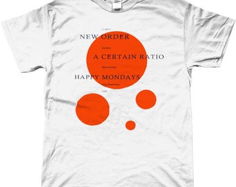 New Order, A Certain Ratio, Happy Mondays- G-Mex, 1988 vintage unisex t-shirt