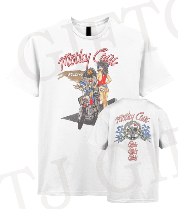 Motley Crue Vintage Design Girls Girls Girls Ver.2 Unisex T-shirt