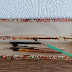 Mother&#39;s Day Gift, Hand Painted Wooden Box, Heart Pattern, Jewelry Box, Birthday, Jewelry Storage, Jewelry Box, Decoration